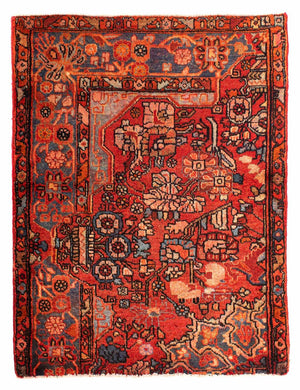 Perserteppich - Nomadic 115 x 89 cm - rot