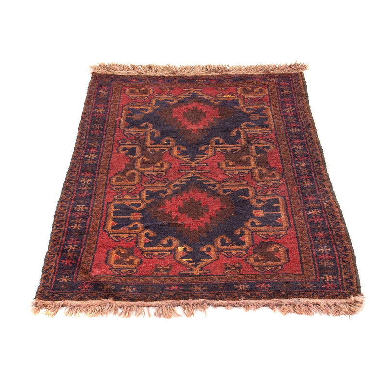 Belutsch Teppich 117 x 74 cm - dunkelrot