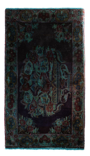 Orientteppich 117 x 65 cm - dunkelblau