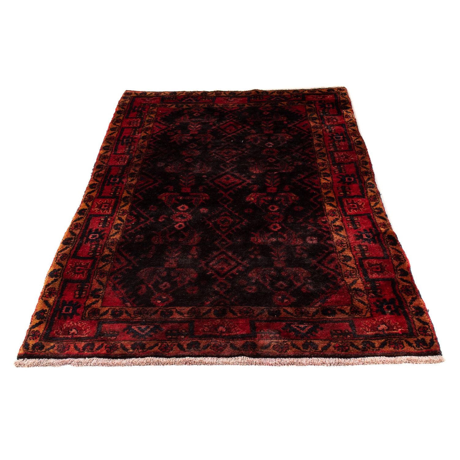 Orientteppich 170 x 109 cm - dunkelrot