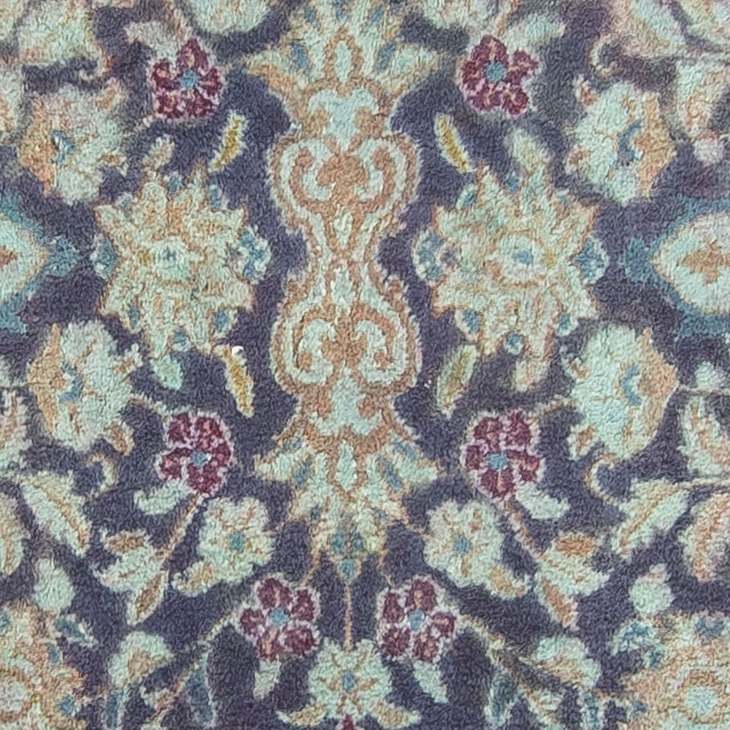 Orientteppich 290 x 92 cm - dunkelblau