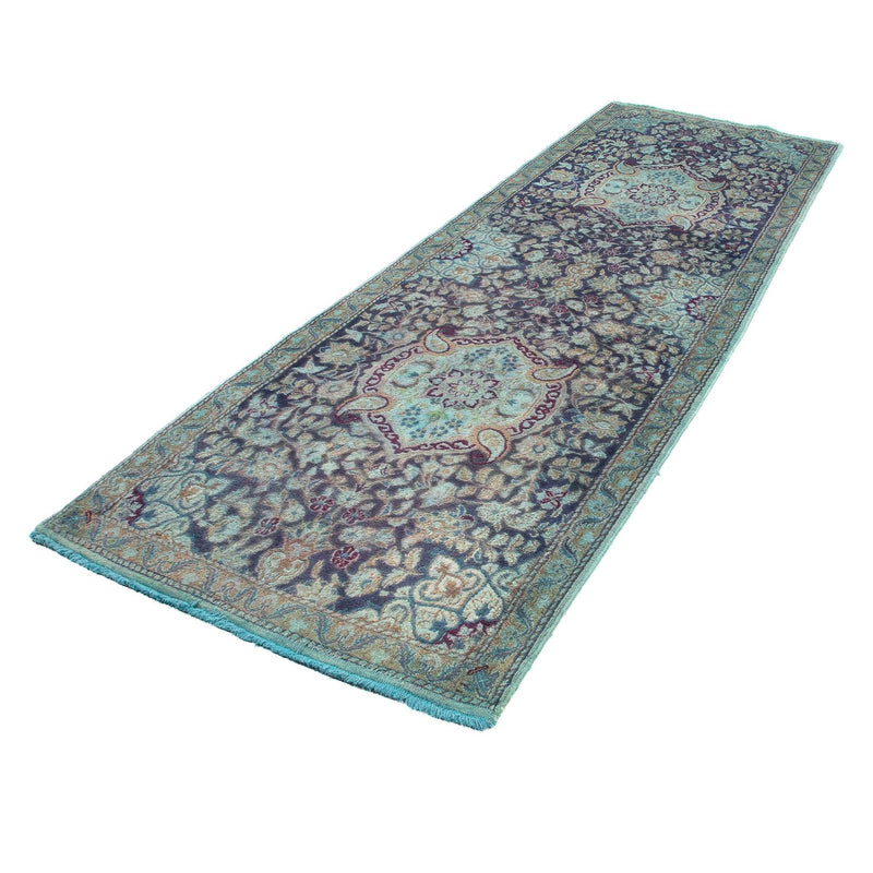 Orientteppich 290 x 92 cm - dunkelblau