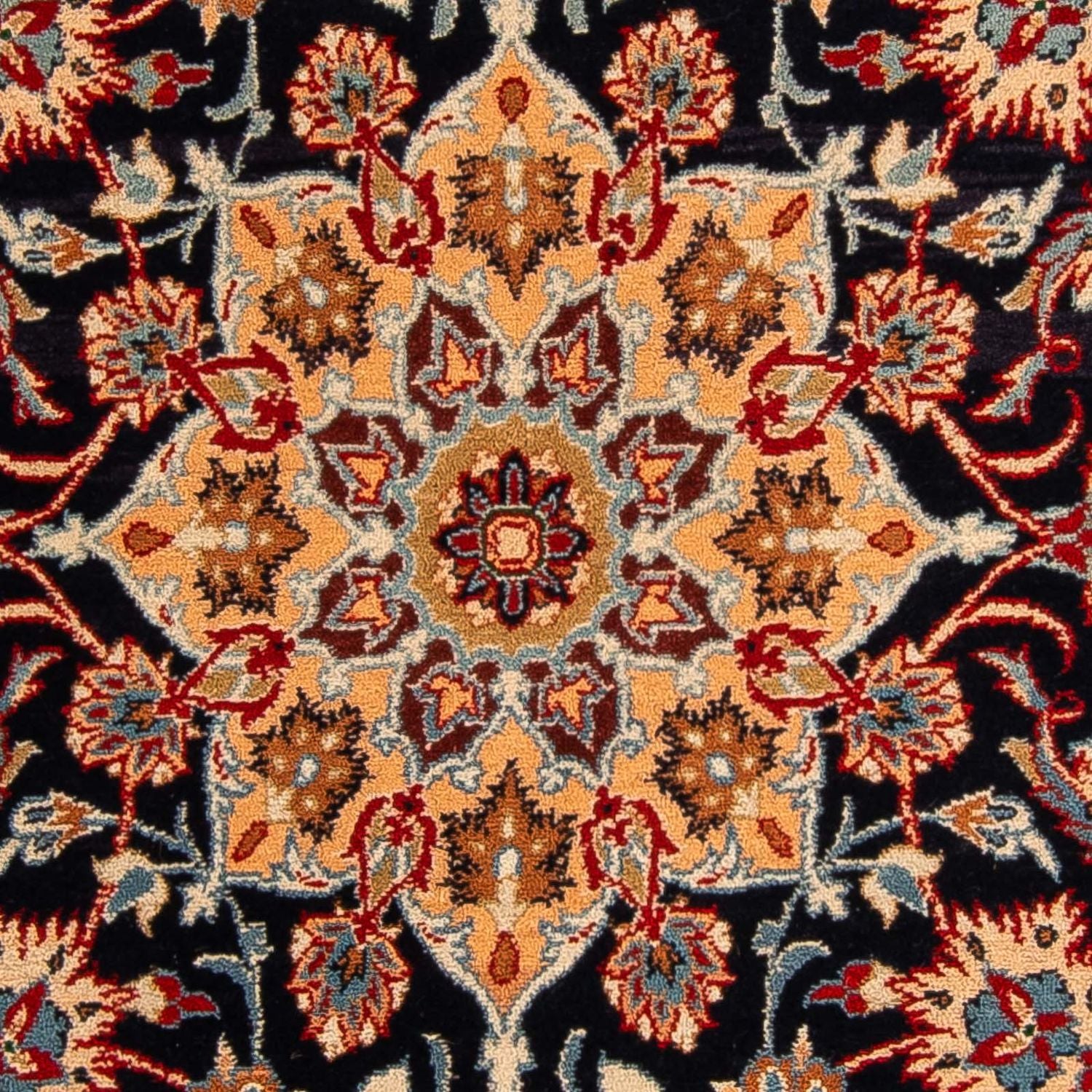 Perserteppich - Isfahan - Premium 175 x 100 cm - dunkelblau