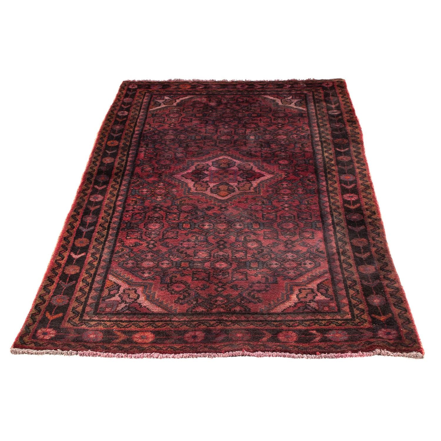 Orientteppich 160 x 98 cm - dunkelrot
