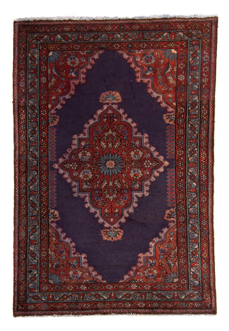Orientteppich 150 x 105 cm - dunkelblau