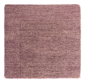 Wollteppich 47 x 47 cm Quadratischer Teppich
