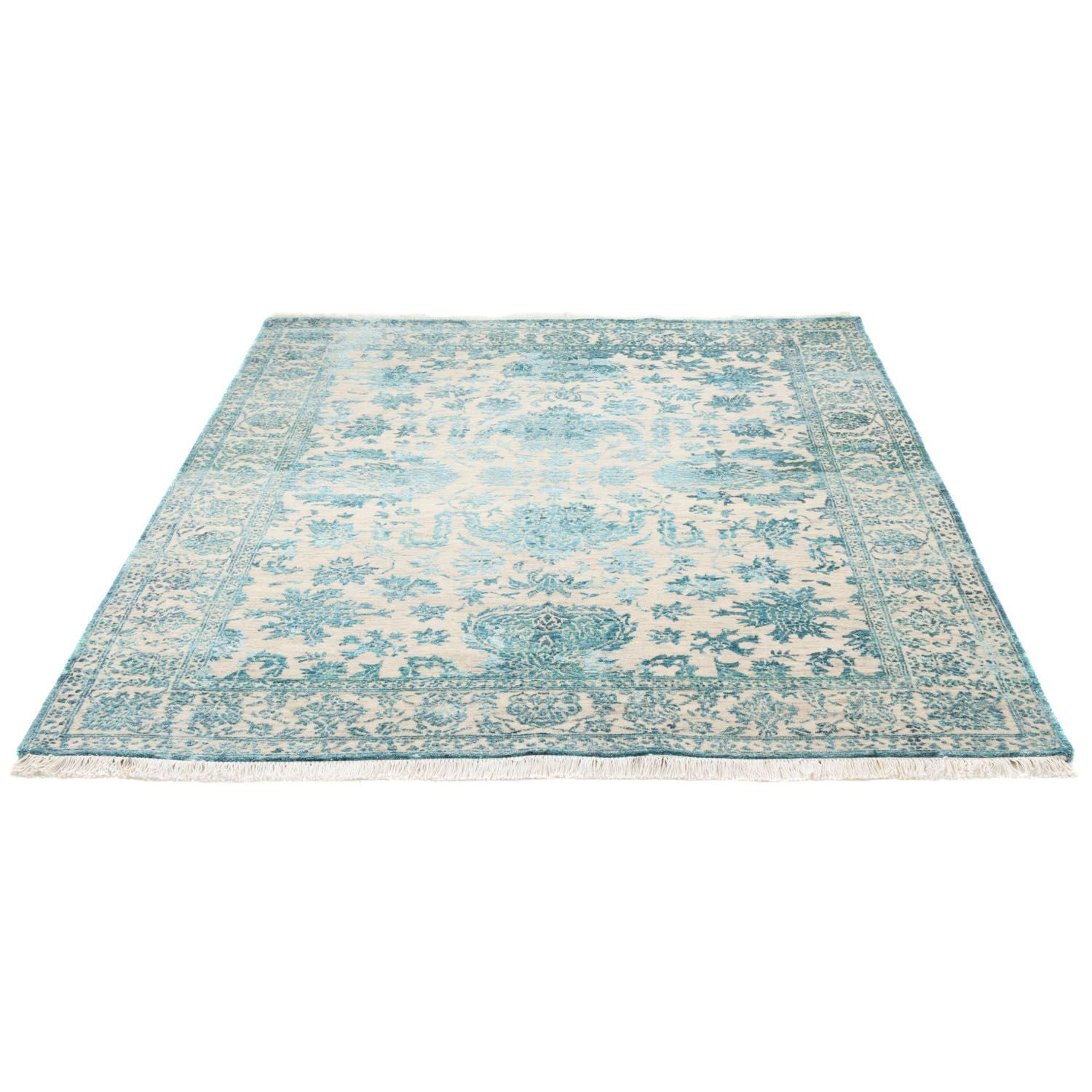 Designer Teppich 188 x 136 cm Teppichbrücke