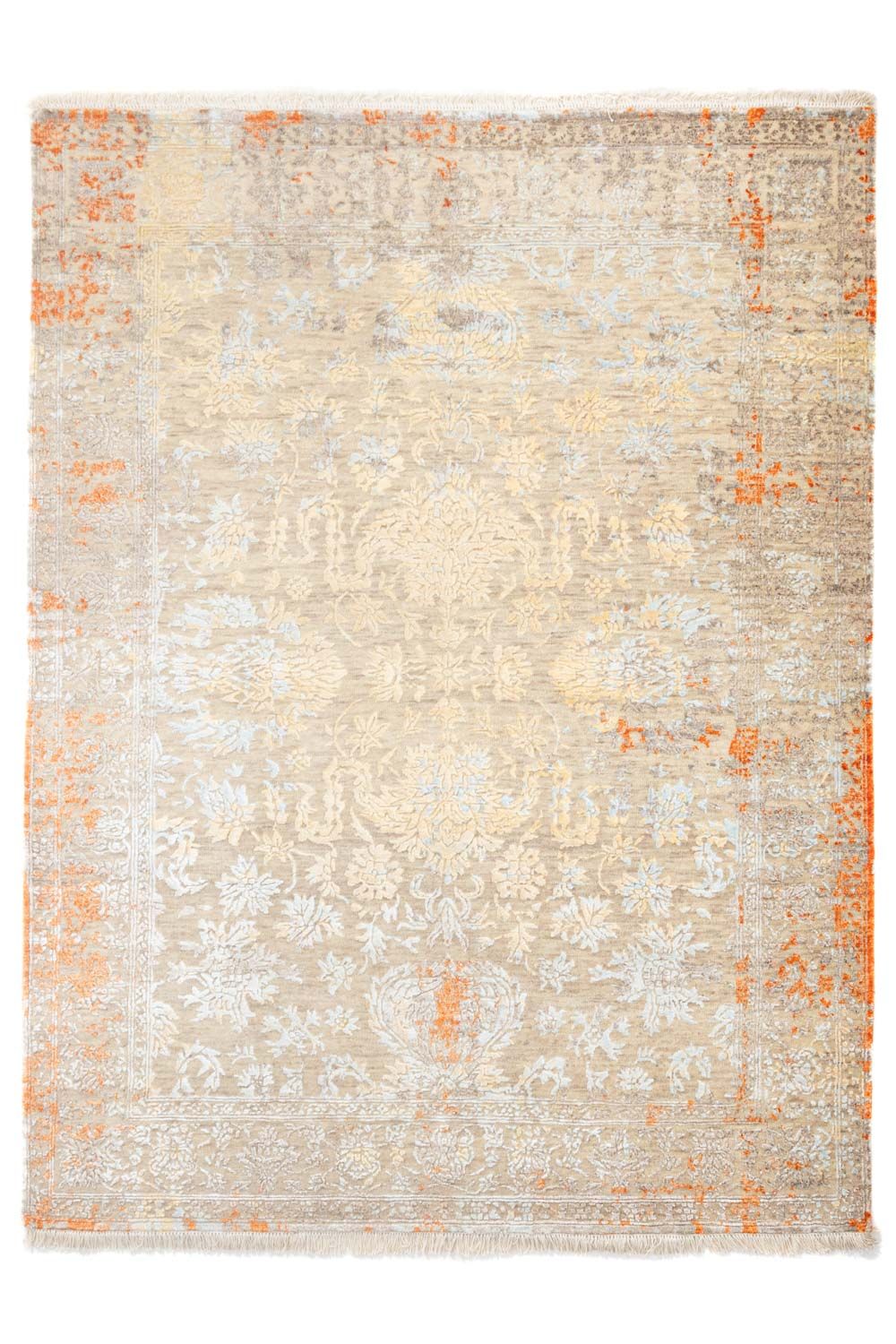 Designer Teppich 203 x 153 cm Teppichbrücke