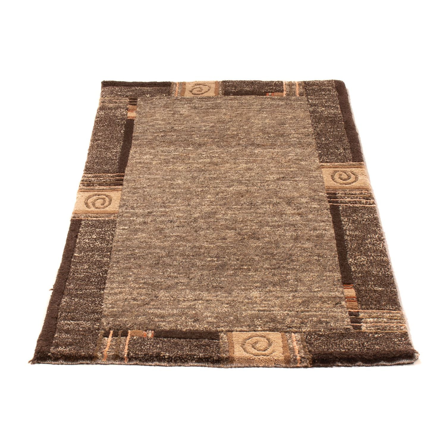 Nepal Teppich 140 x 70 cm - mehrfarbig
