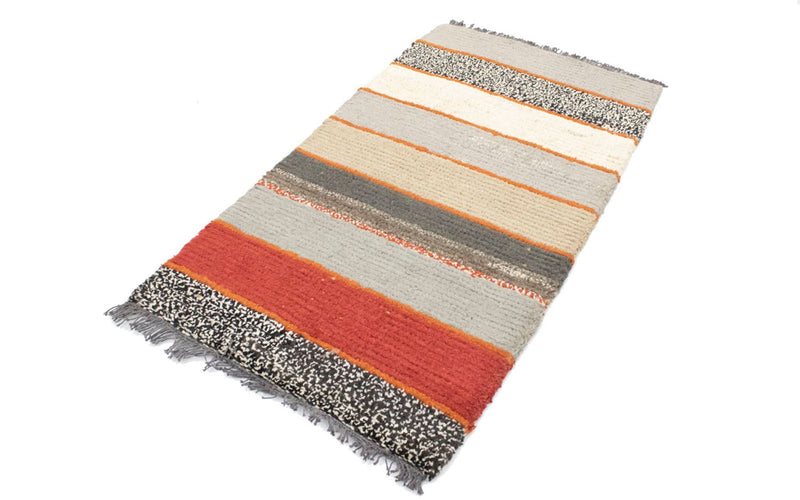 Nepal Teppich 140 x 70 cm - mehrfarbig