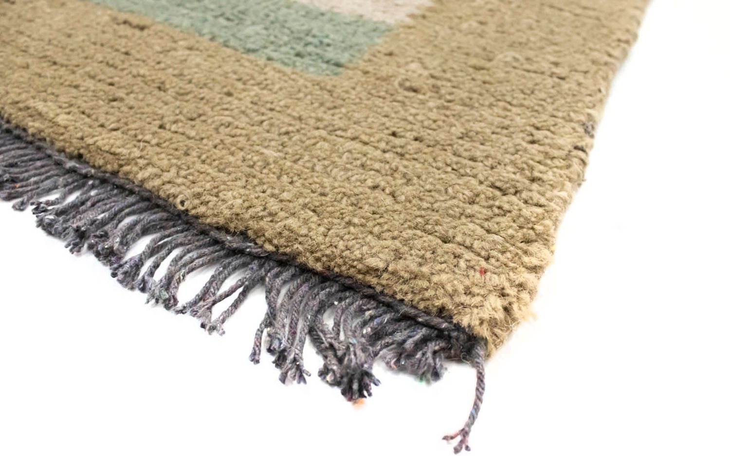 Nepal Teppich 140 x 70 cm - mehrfarbig