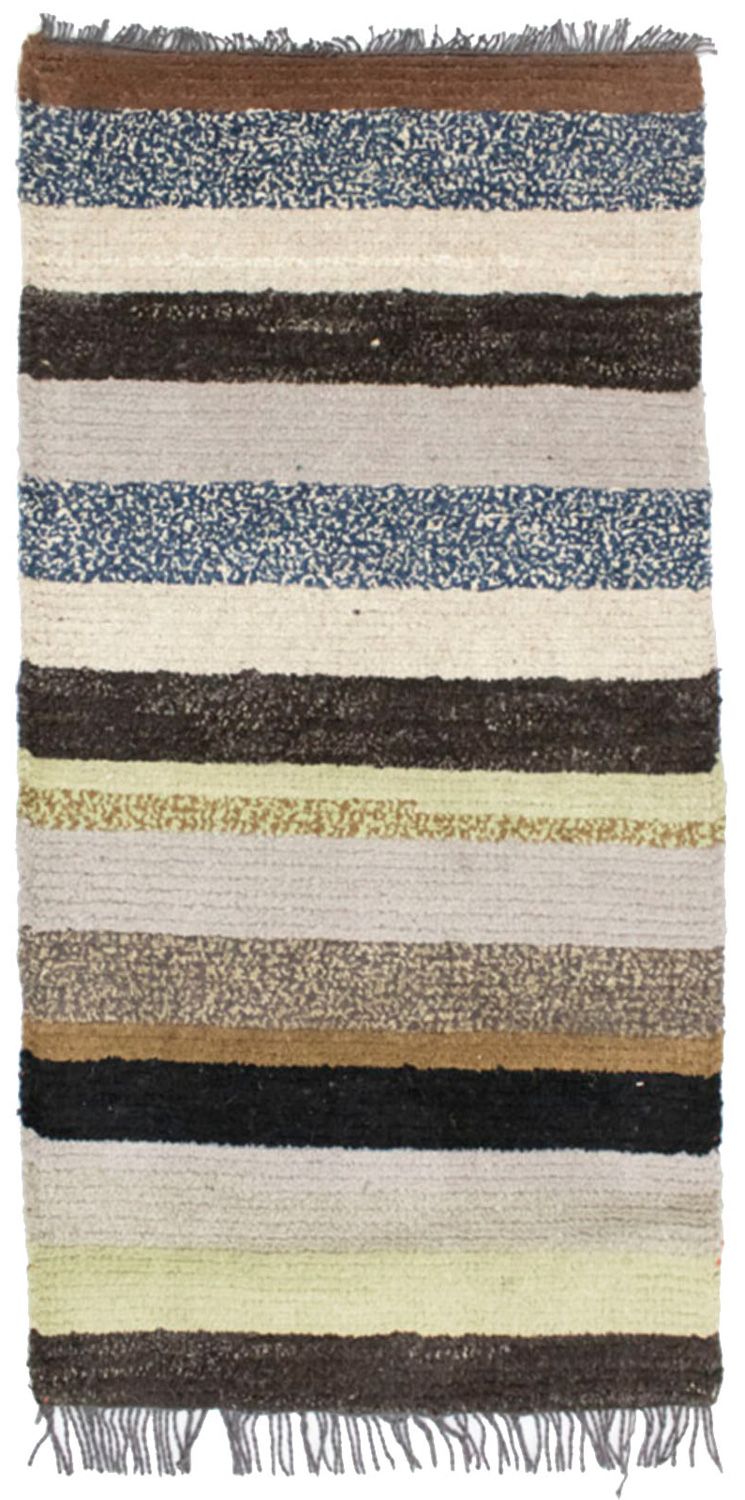Nepal Teppich 140 x 70 cm - mehrfarbig