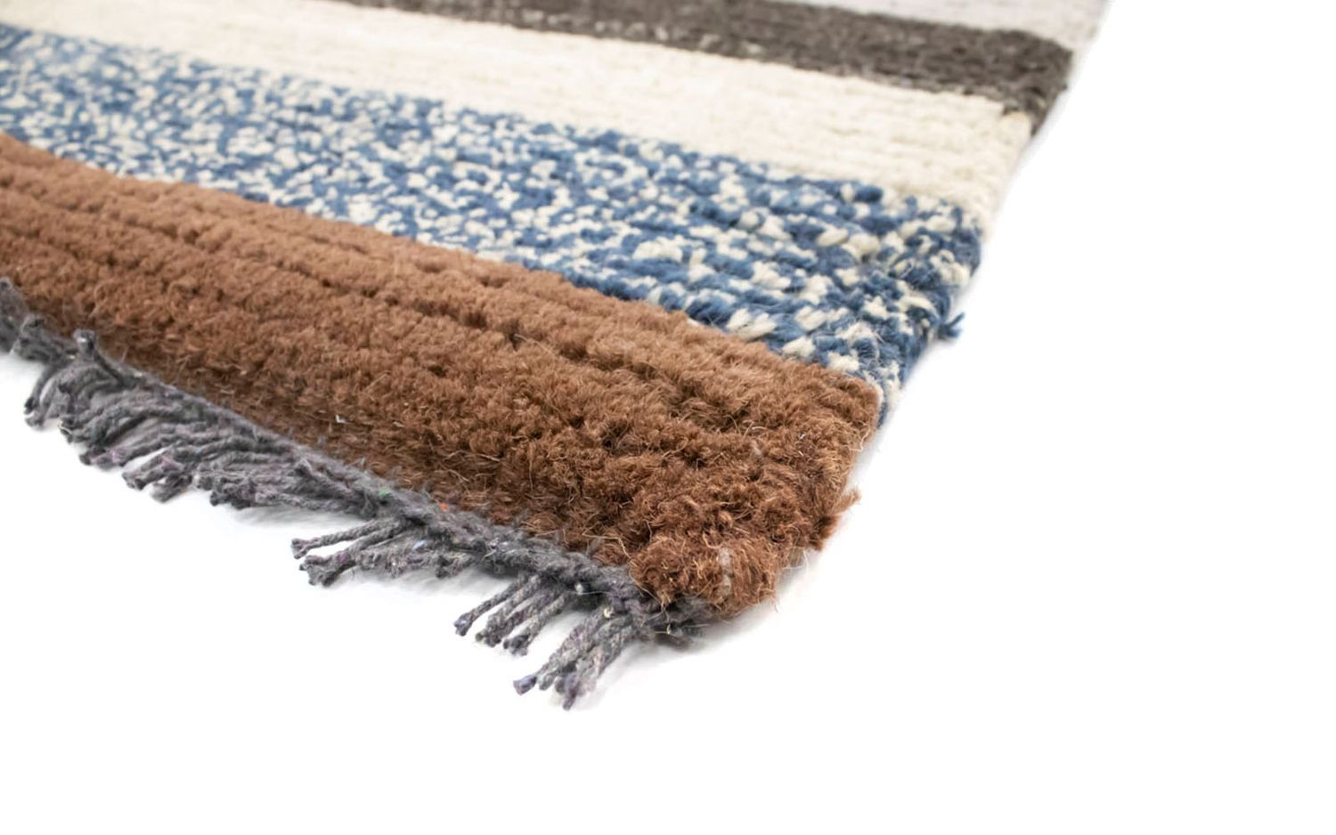 Nepal Teppich 140 x 70 cm - mehrfarbig