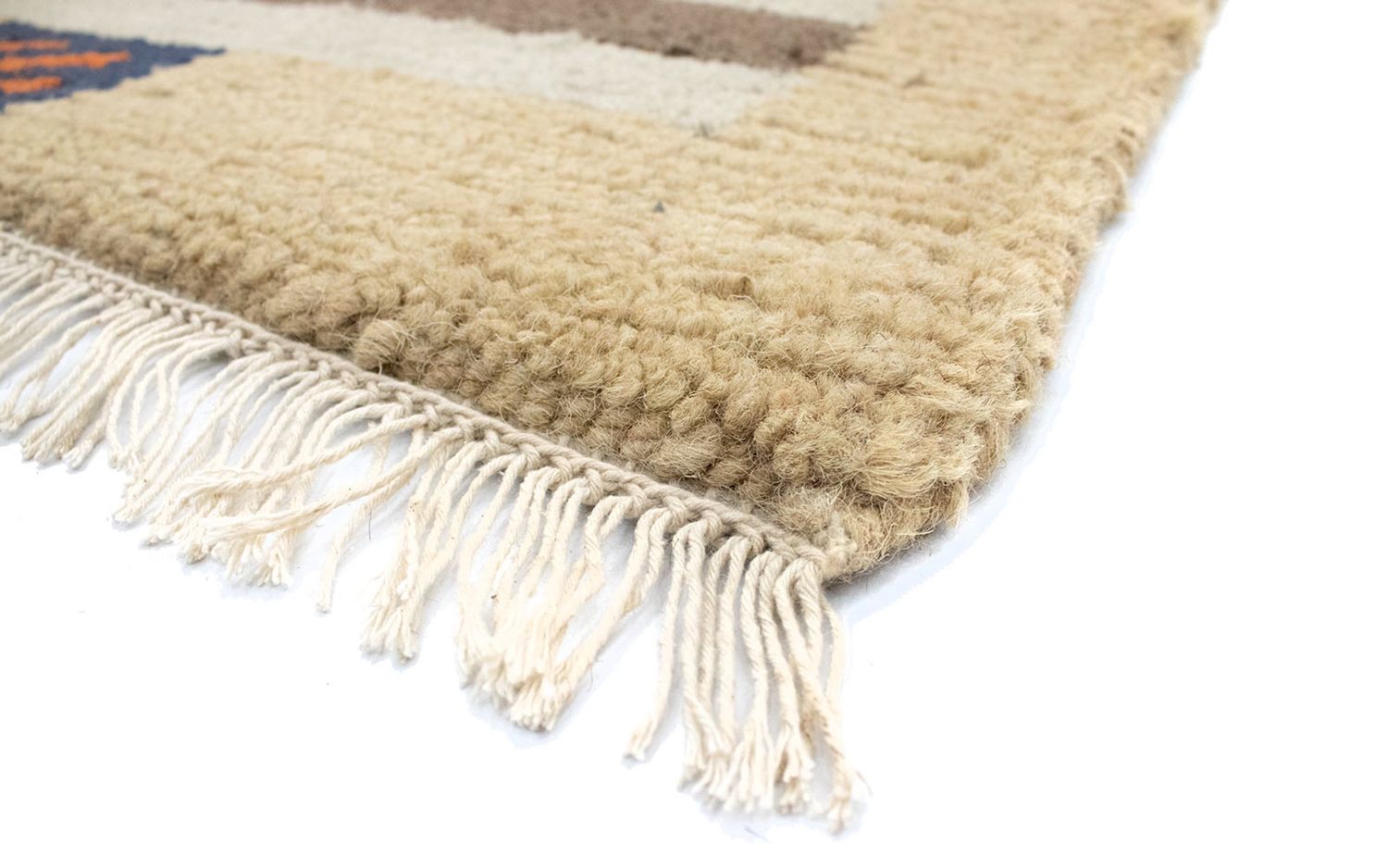 Nepal Teppich 140 x 70 cm - mehrfarbig