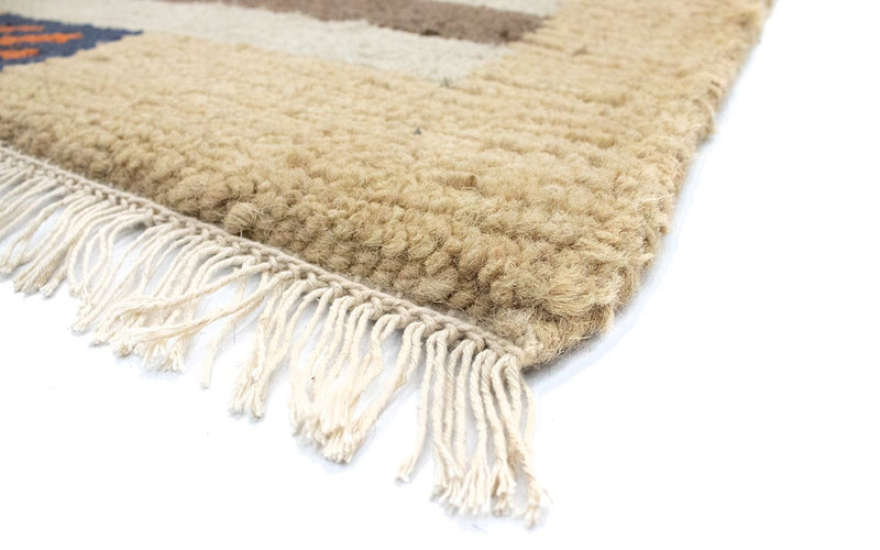 Nepal Teppich 140 x 70 cm - mehrfarbig