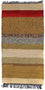 Nepal Teppich 140 x 70 cm - mehrfarbig