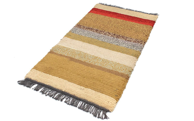 Nepal Teppich 140 x 70 cm - mehrfarbig