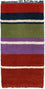 Nepal Teppich 140 x 70 cm - mehrfarbig