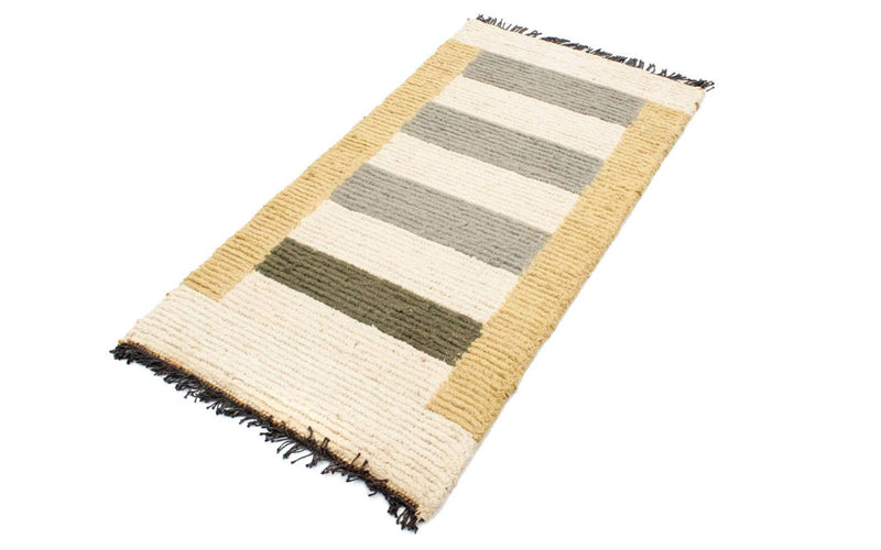Nepal Teppich 140 x 70 cm - mehrfarbig