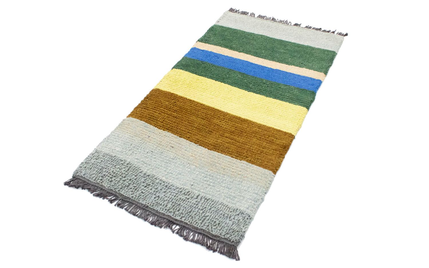Nepal Teppich 140 x 70 cm - mehrfarbig