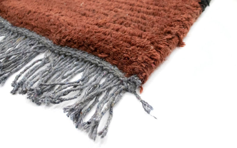 Nepal Teppich 140 x 70 cm - mehrfarbig