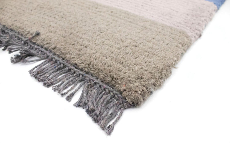Nepal Teppich 140 x 70 cm - mehrfarbig