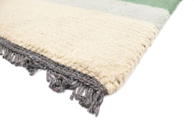 Nepal Teppich 140 x 70 cm - mehrfarbig