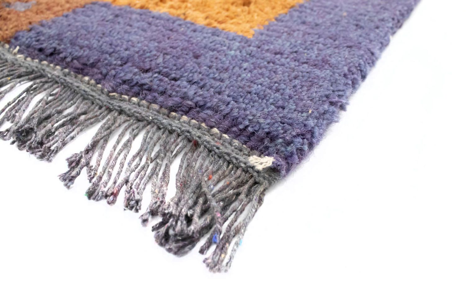 Nepal Teppich 140 x 70 cm - mehrfarbig