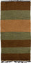 Nepal Teppich 140 x 70 cm - mehrfarbig