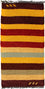 Nepal Teppich 140 x 70 cm - mehrfarbig