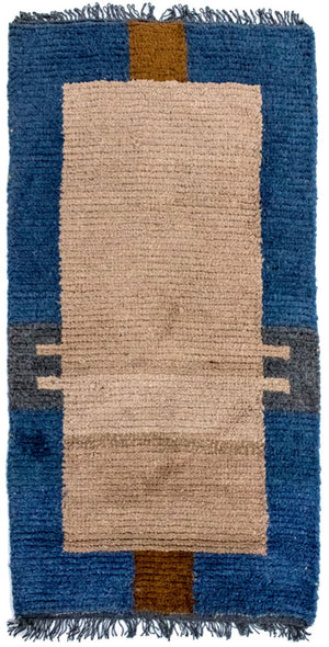 Nepal Teppich 140 x 70 cm - mehrfarbig