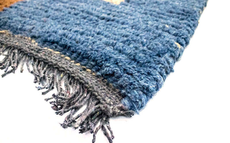 Nepal Teppich 140 x 70 cm - mehrfarbig