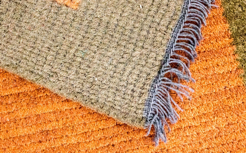 Nepal Teppich 140 x 70 cm - mehrfarbig