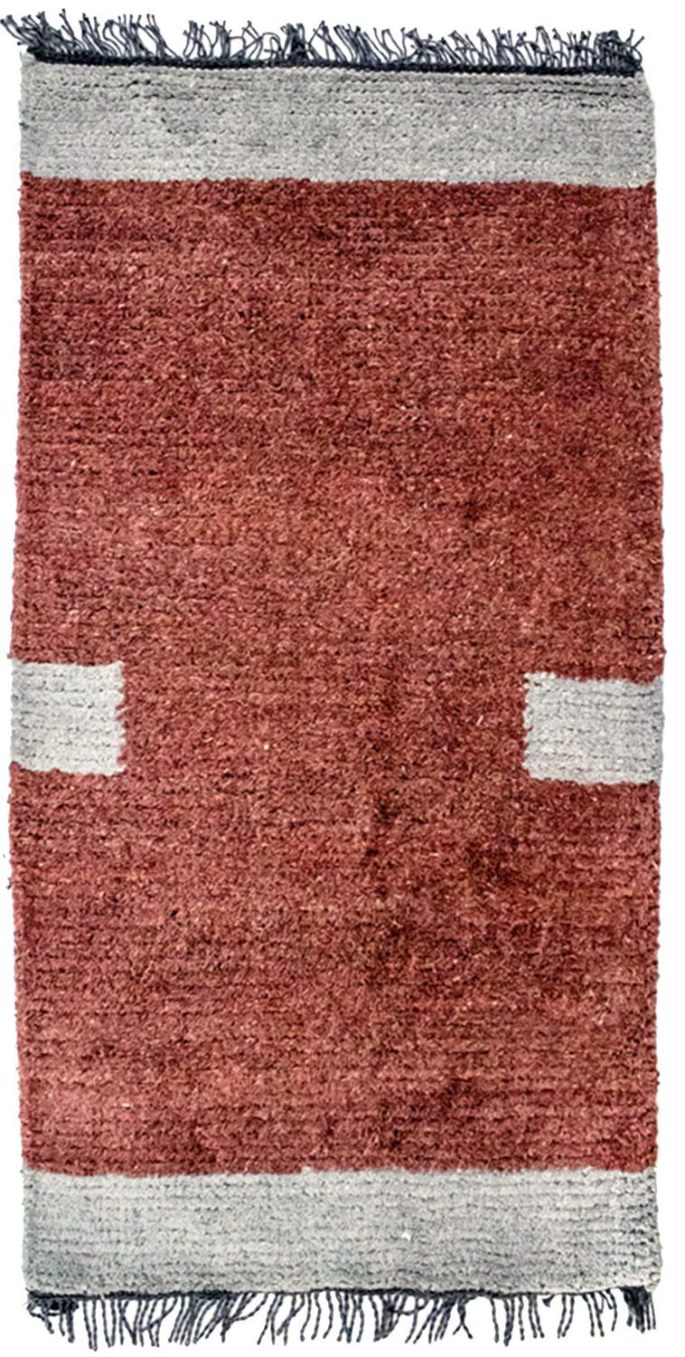Nepal Teppich 140 x 70 cm - mehrfarbig