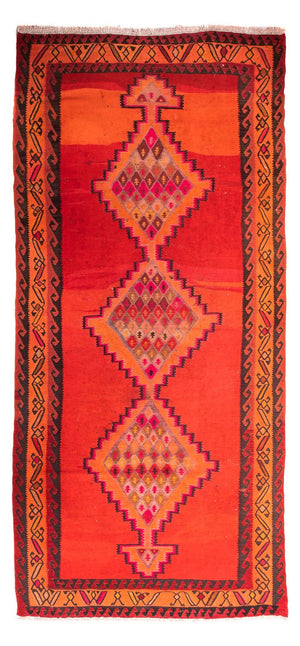 Kelim Teppich - Old 380 x 180 cm - mehrfarbig