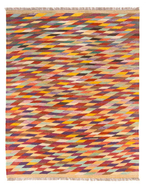 Kelim Teppich - Trendy 215 x 166 cm - mehrfarbig
