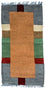 Nepal Teppich 140 x 70 cm - mehrfarbig