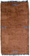 Nepal Teppich 140 x 70 cm - braun