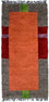 Nepal Teppich 140 x 70 cm - mehrfarbig
