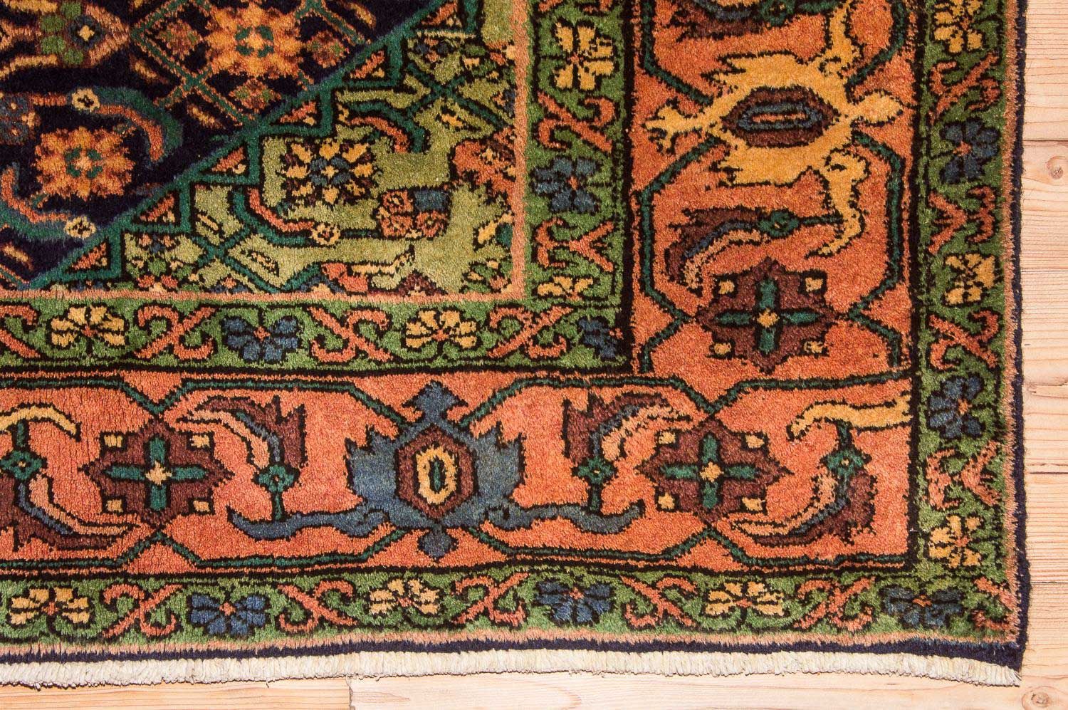 Perserteppich - Nomadic 284 x 143 cm - dunkelblau