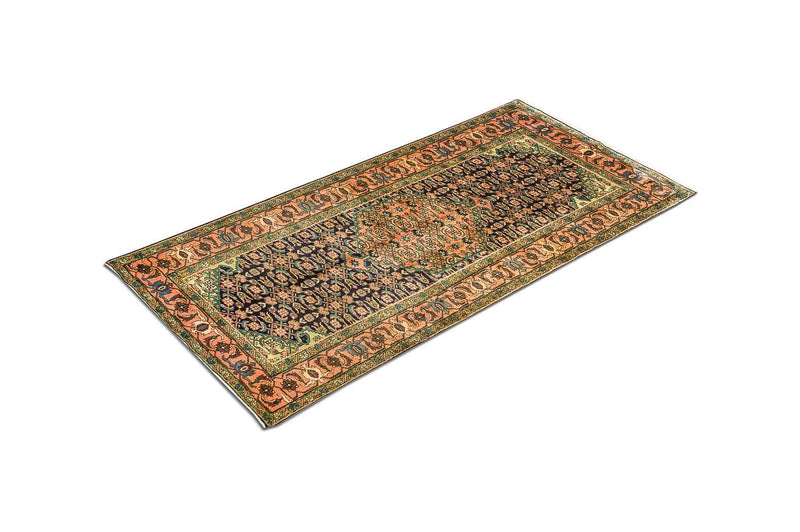 Perserteppich - Nomadic 284 x 143 cm - dunkelblau