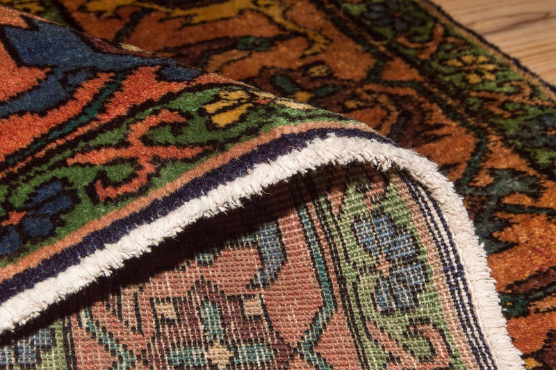 Perserteppich - Nomadic 284 x 143 cm - dunkelblau