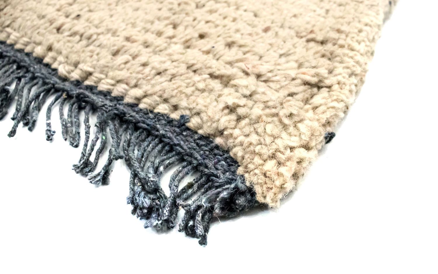Nepal Teppich 140 x 70 cm - braun