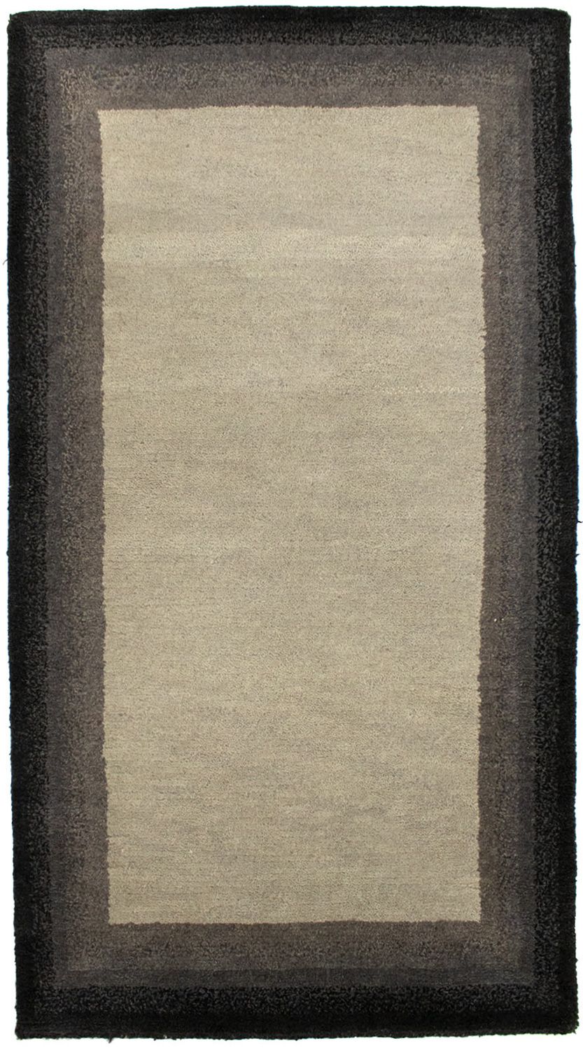 Nepal Teppich 140 x 70 cm - beige