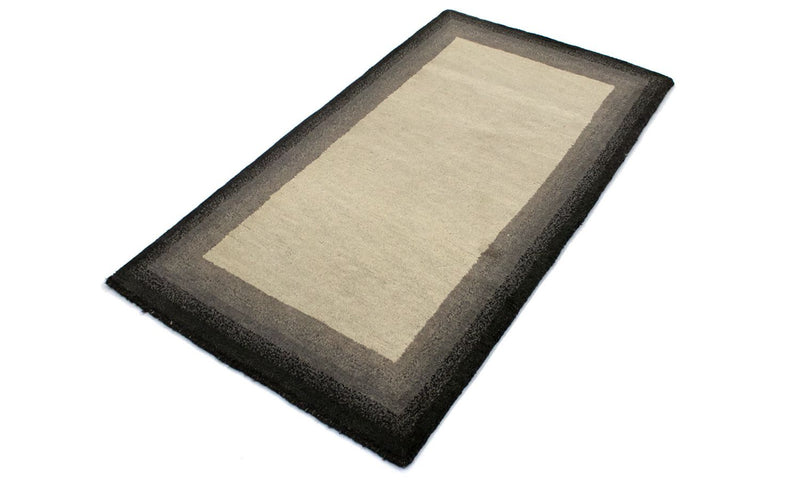Nepal Teppich 140 x 70 cm - beige