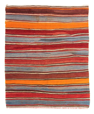 Kelim Teppich - Old 155 x 135 cm - mehrfarbig