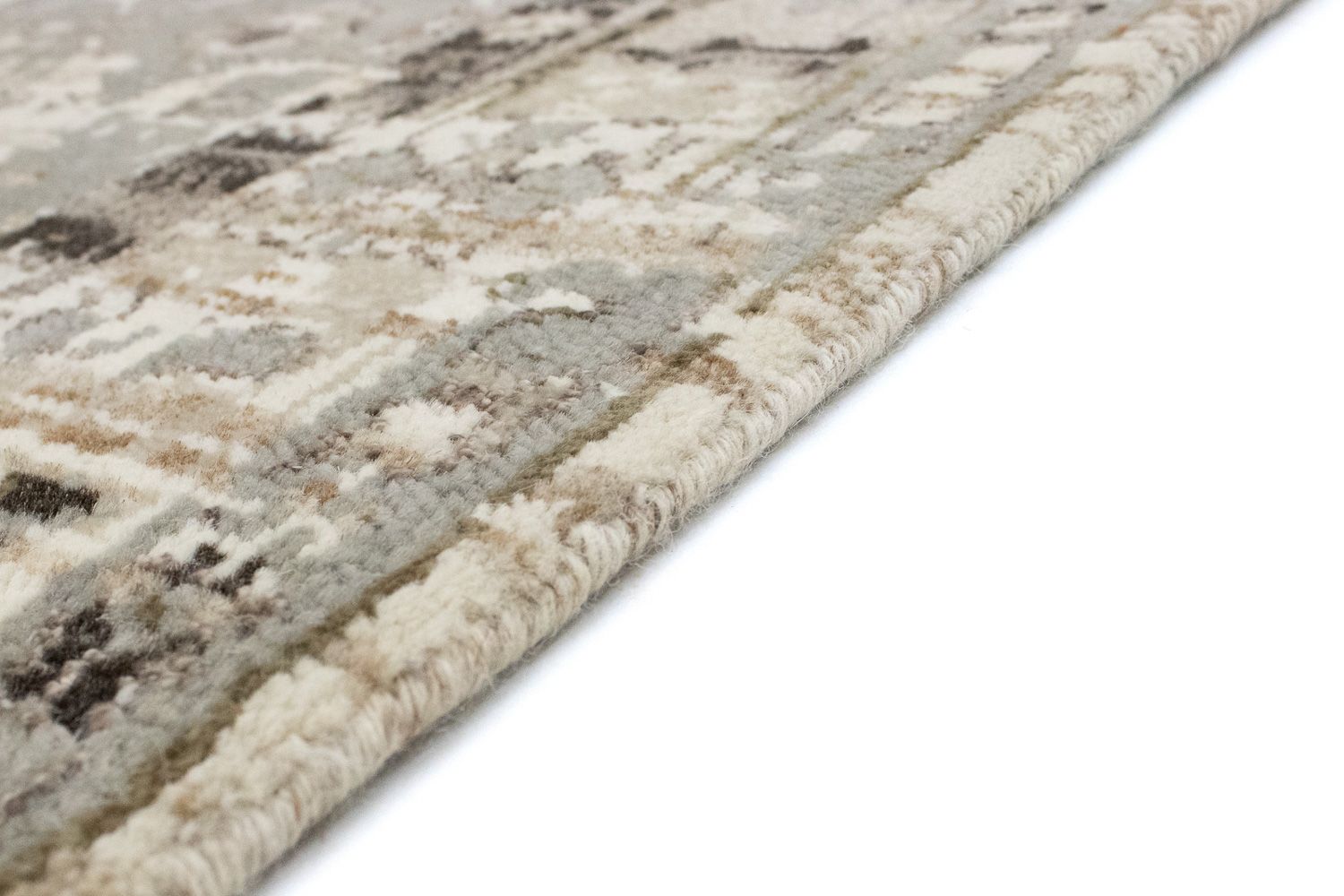 Designer Teppich 236 x 166 cm Wohnzimmer Teppich