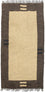 Nepal Teppich 140 x 70 cm - beige