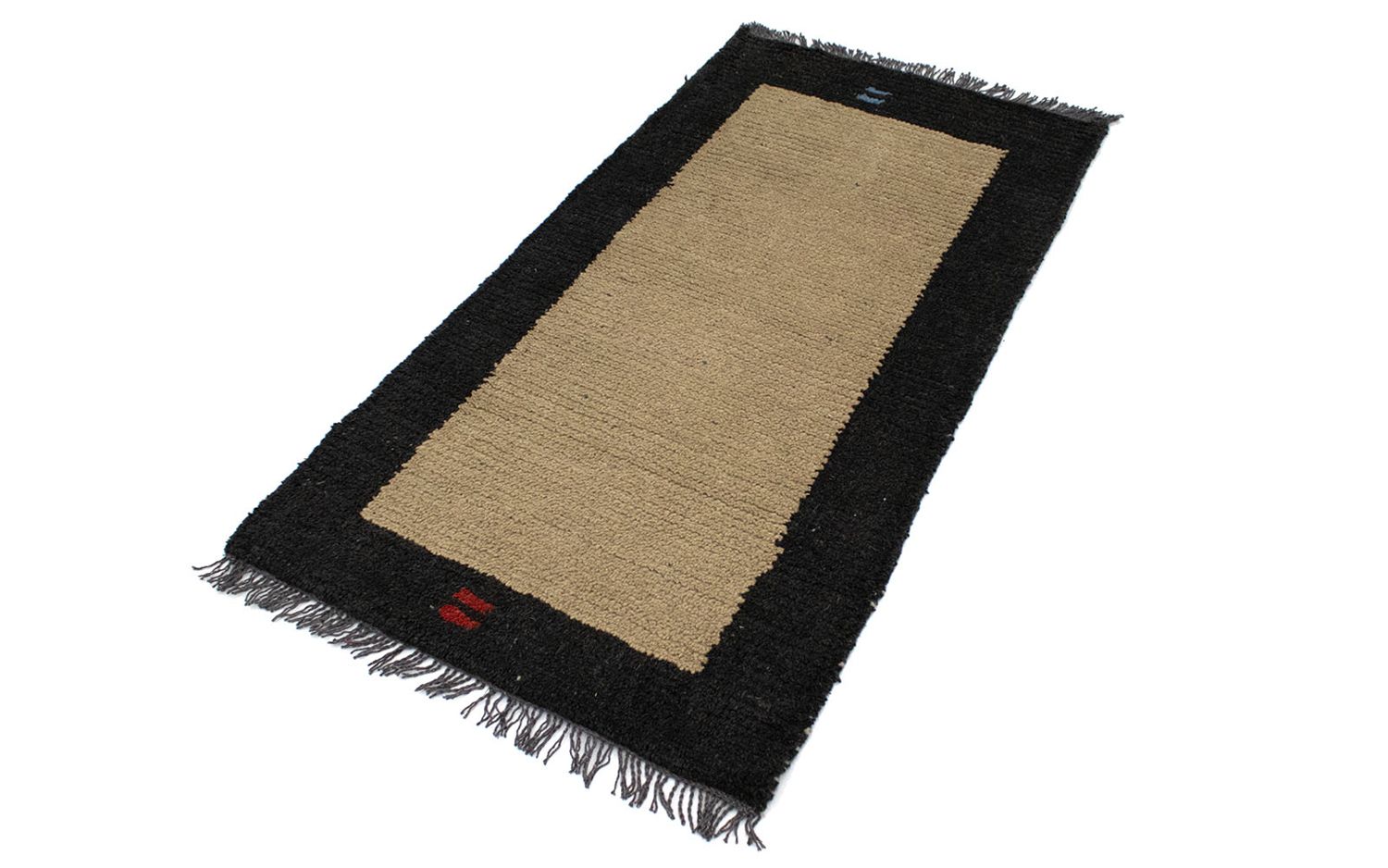 Nepal Teppich 140 x 70 cm - beige