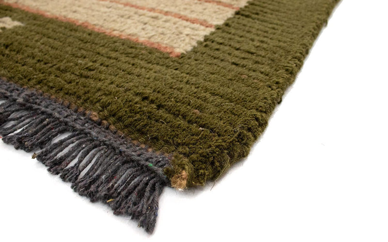 Nepal Teppich 140 x 70 cm - beige